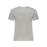 Guess Jeans Gray Organic Cotton Women Top